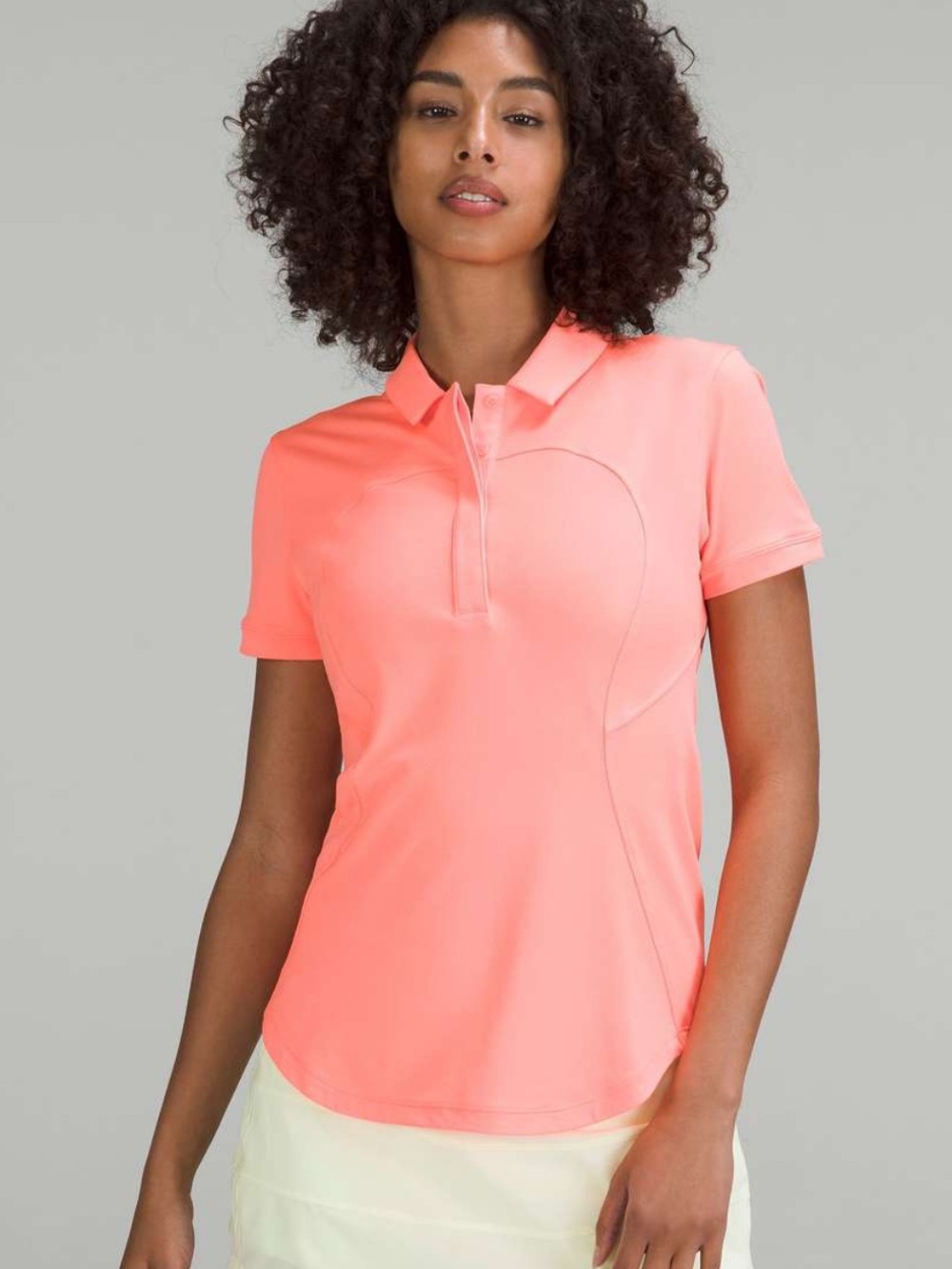 Lululemon Quick-Dry Short Sleeve Polo Shirt